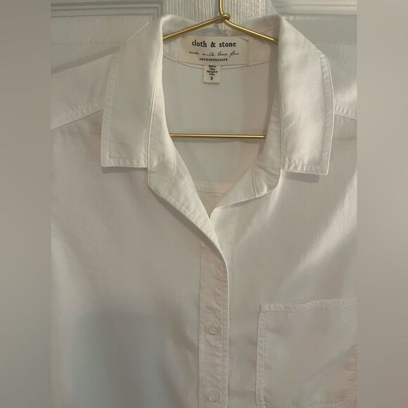 cloth & stone Relaxed Button Down Shirt - Picture 4 of 9